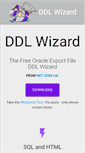 Mobile Screenshot of ddlwizard.com